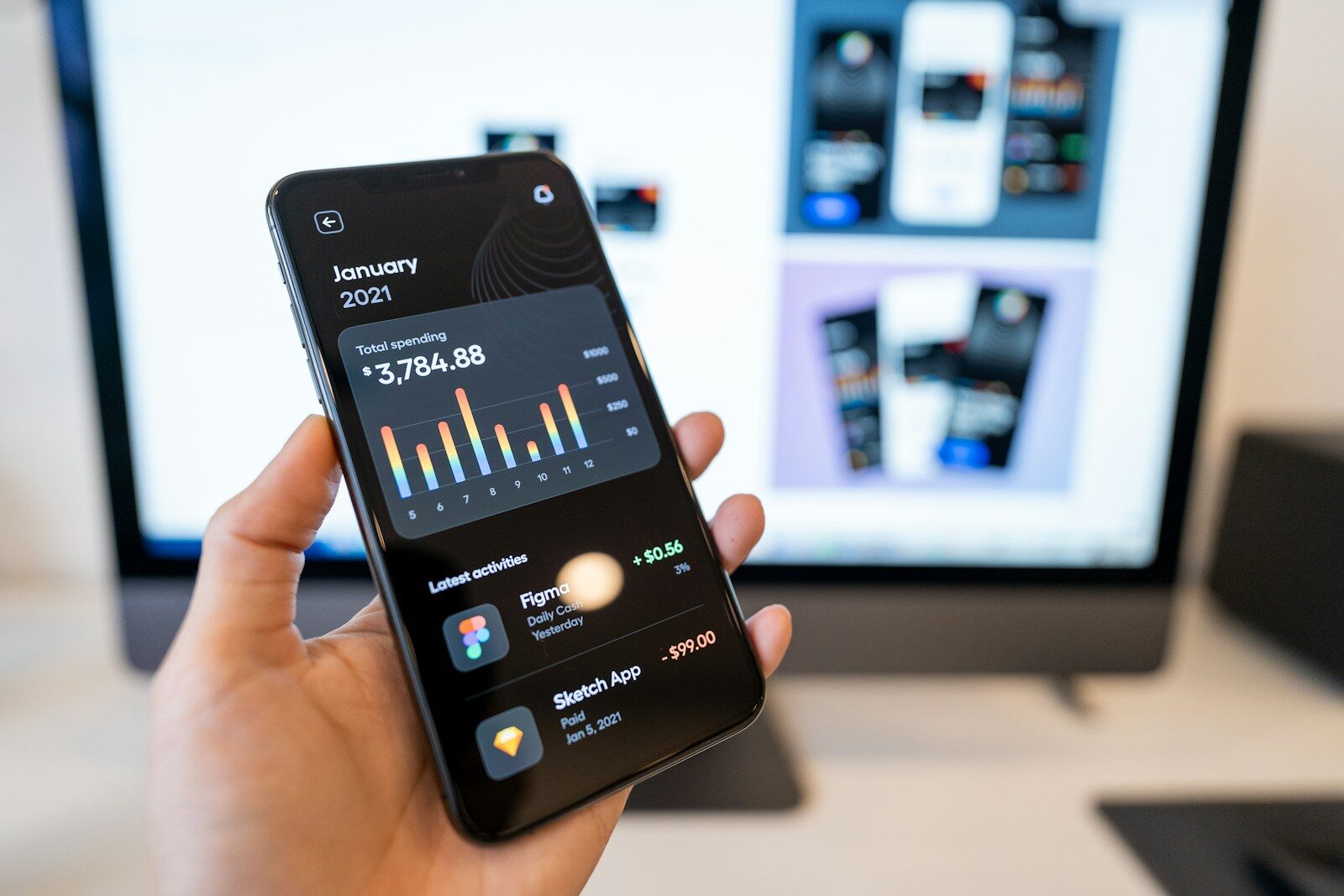 Person holding a black Android smartphone, photo by Tran Mau Tri Tam on Unsplash