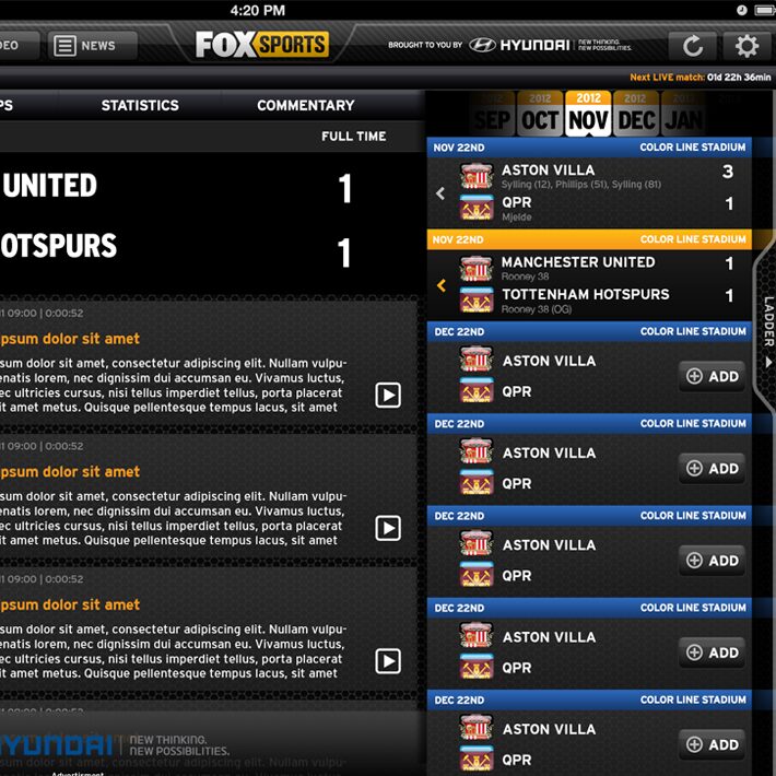 Fox Sports EPL Live image